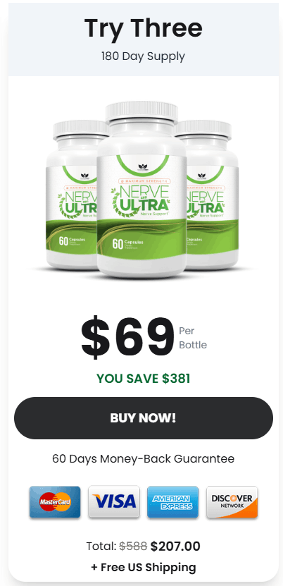 nerve zen ultra 3 bottles price
